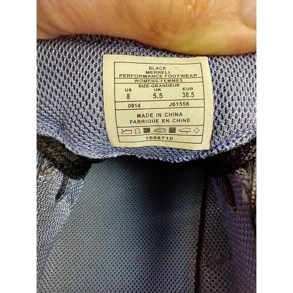 Merrell Enlighten Shine Breeze Women US 8 Black Mesh Low Top Flat Sneaker Shoe - Picture 8 of 8